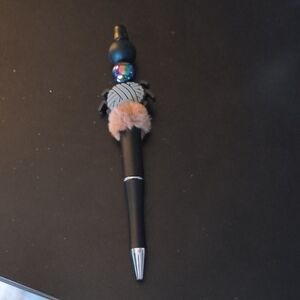 Black and Silver Decorative Pen
